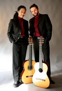Portrait of Brasil Guitar Duo